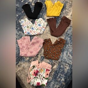 Colorful Baby Leggings Set of 14!